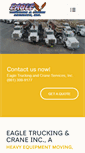 Mobile Screenshot of eagletruckingbakersfield.com